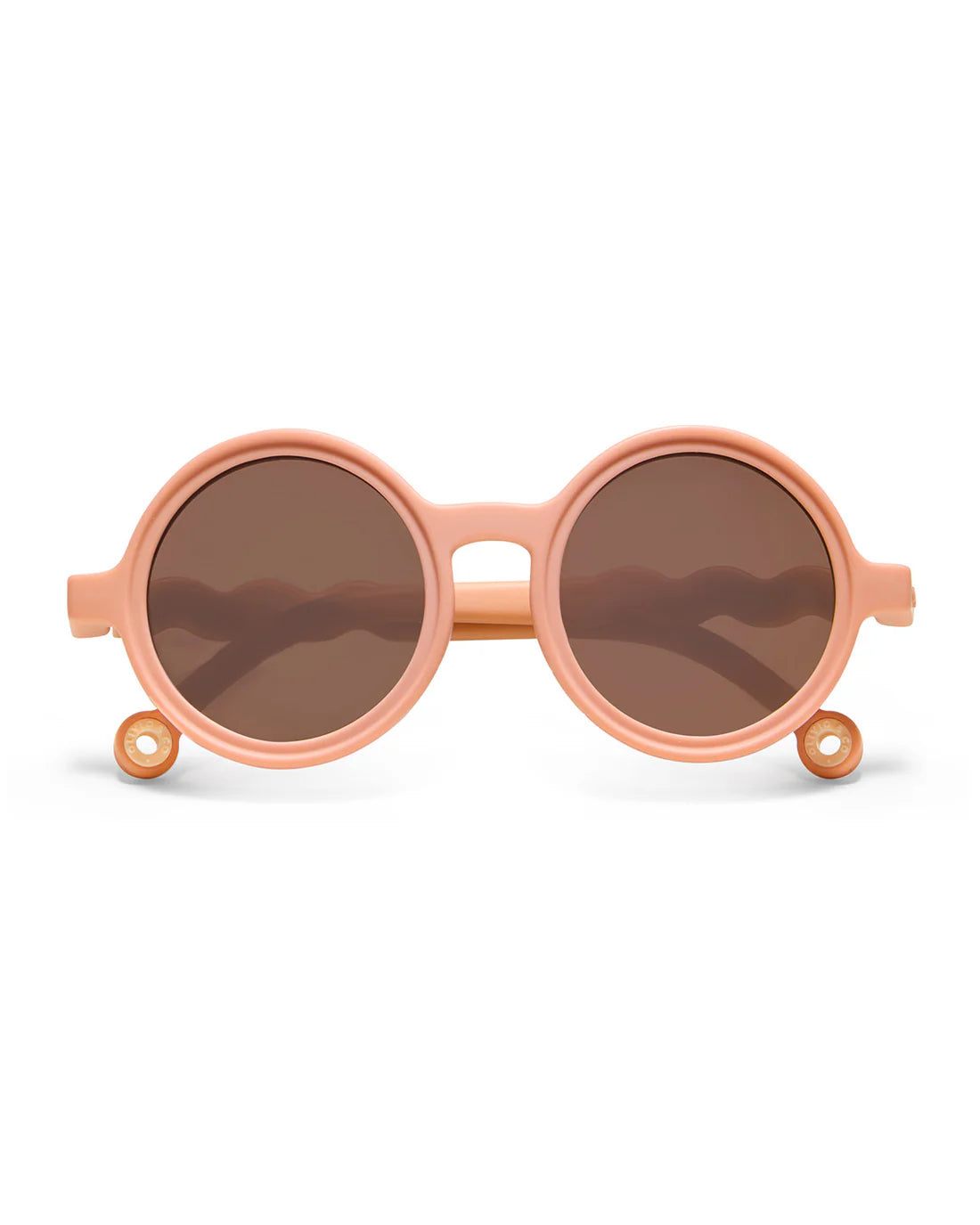 Occhiali da sole rotondi baby rosa Fig Pink 1-3 anni