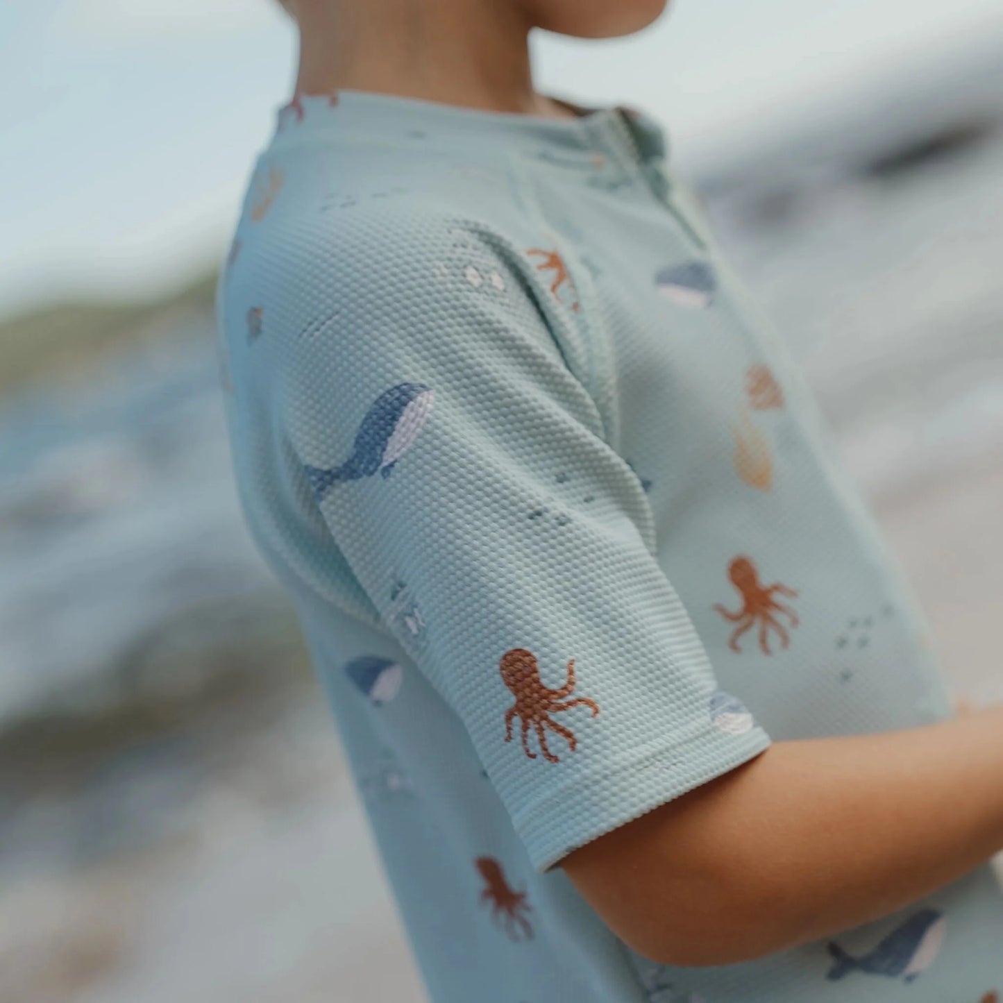 Costume da bagno maniche corte Ocean Friends UPF40