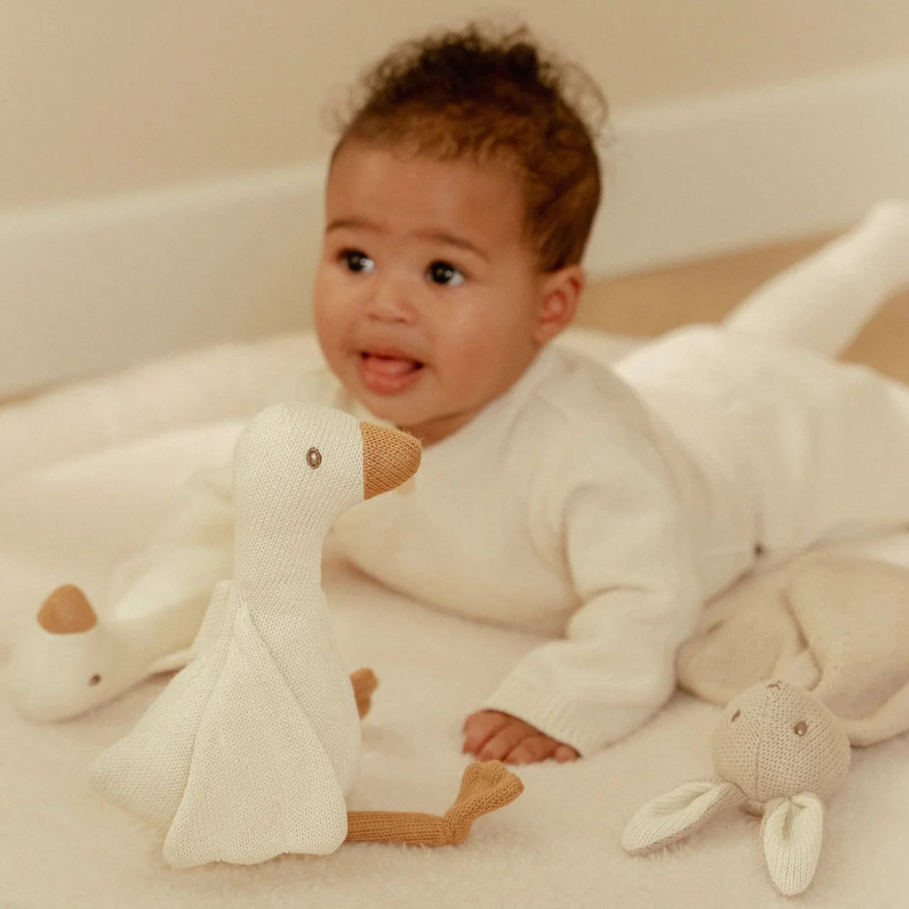 Box regalo in maglia Newborn Naturals