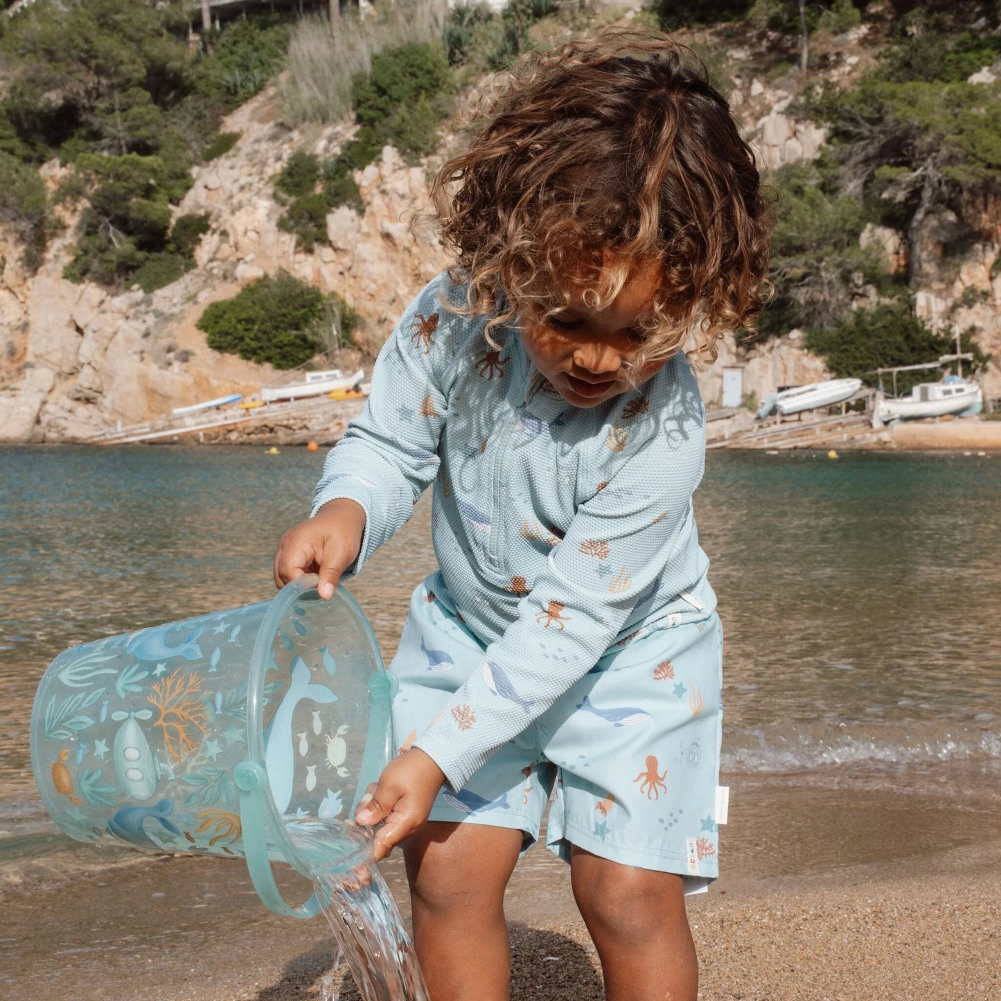 Costume da bagno verde Ocean Friends