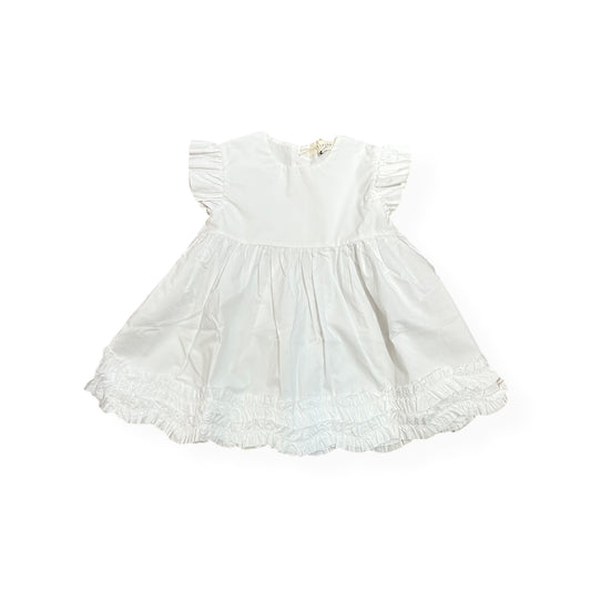 Abito baby balze bianco