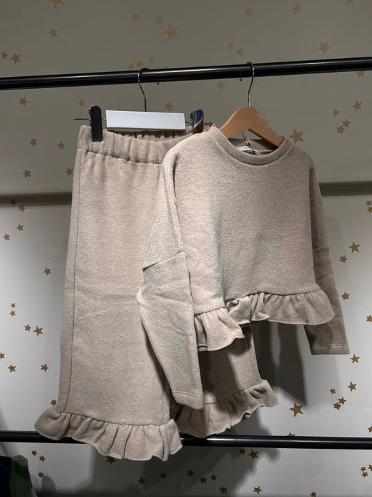 Felpa betulla balza, caldo cotone