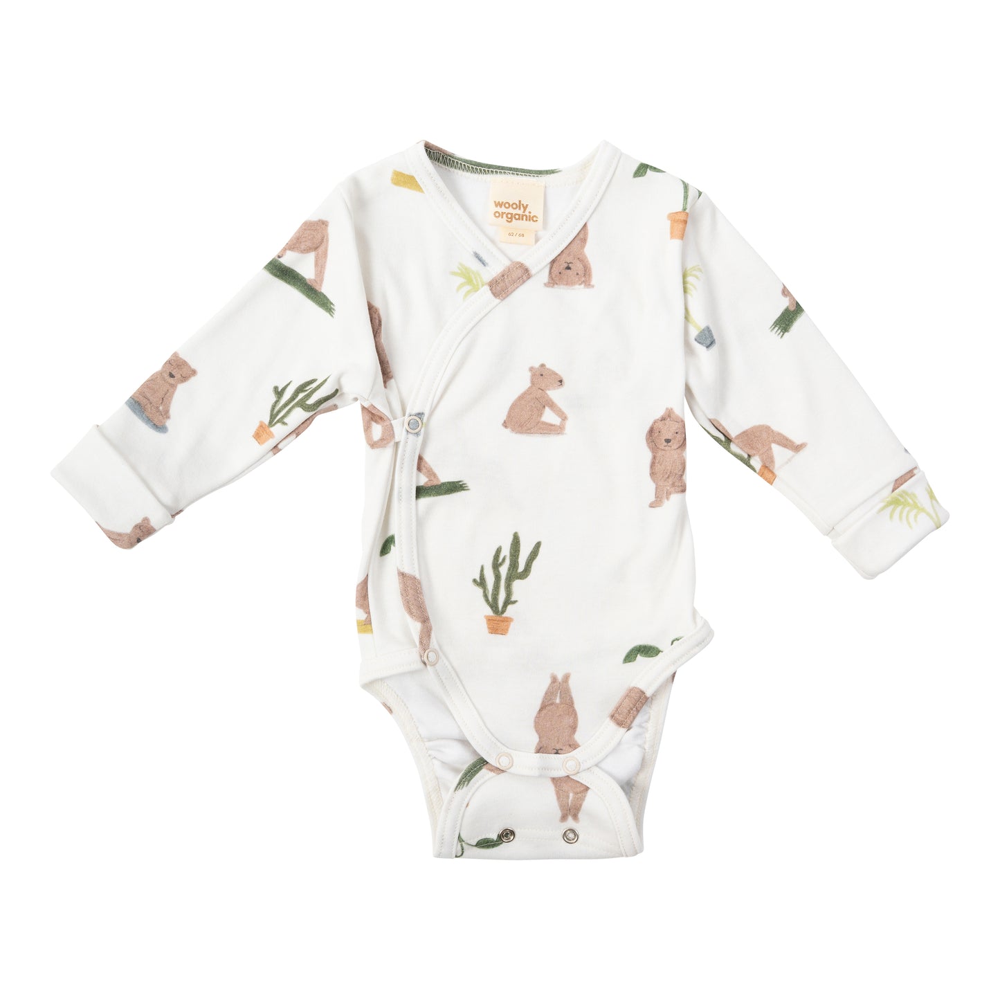 Body kimono Orsetti Yoga cotone BIO