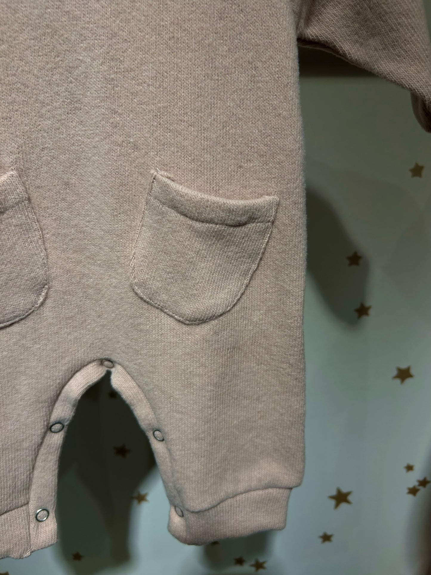 Tutina caldo cotone rosa confetto