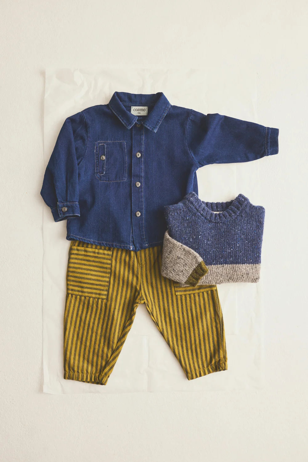 Camicia denim baby