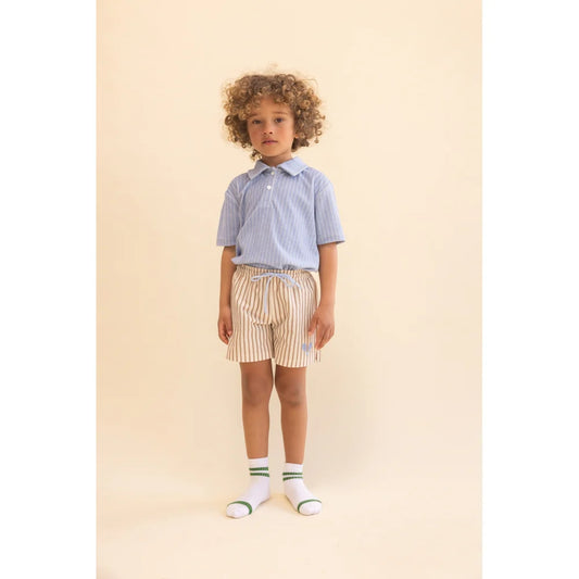 Costume da bagno riga marrone Ocean