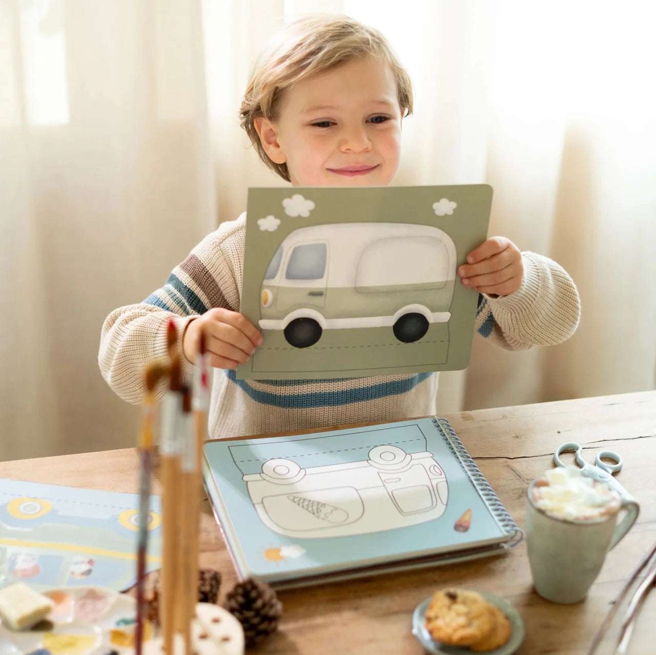 Libro con forbici Jim