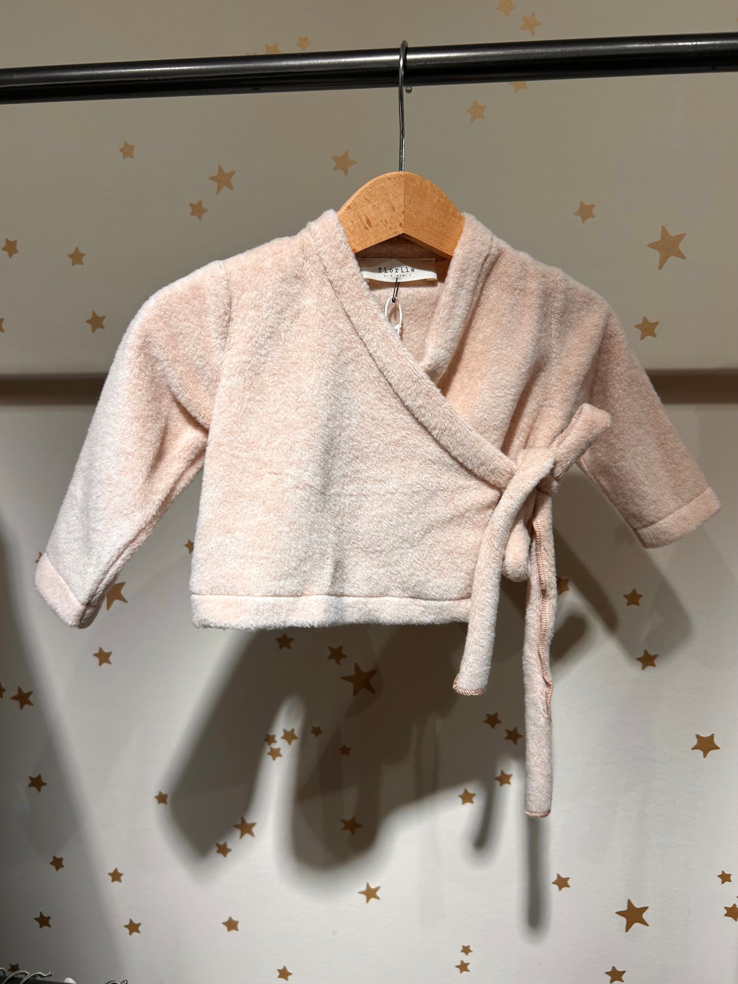 Cardigan/ Scaldacuore effetto orsetto cameo rose