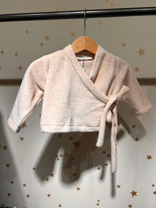 Cardigan kimono effetto orsetto cameo rose