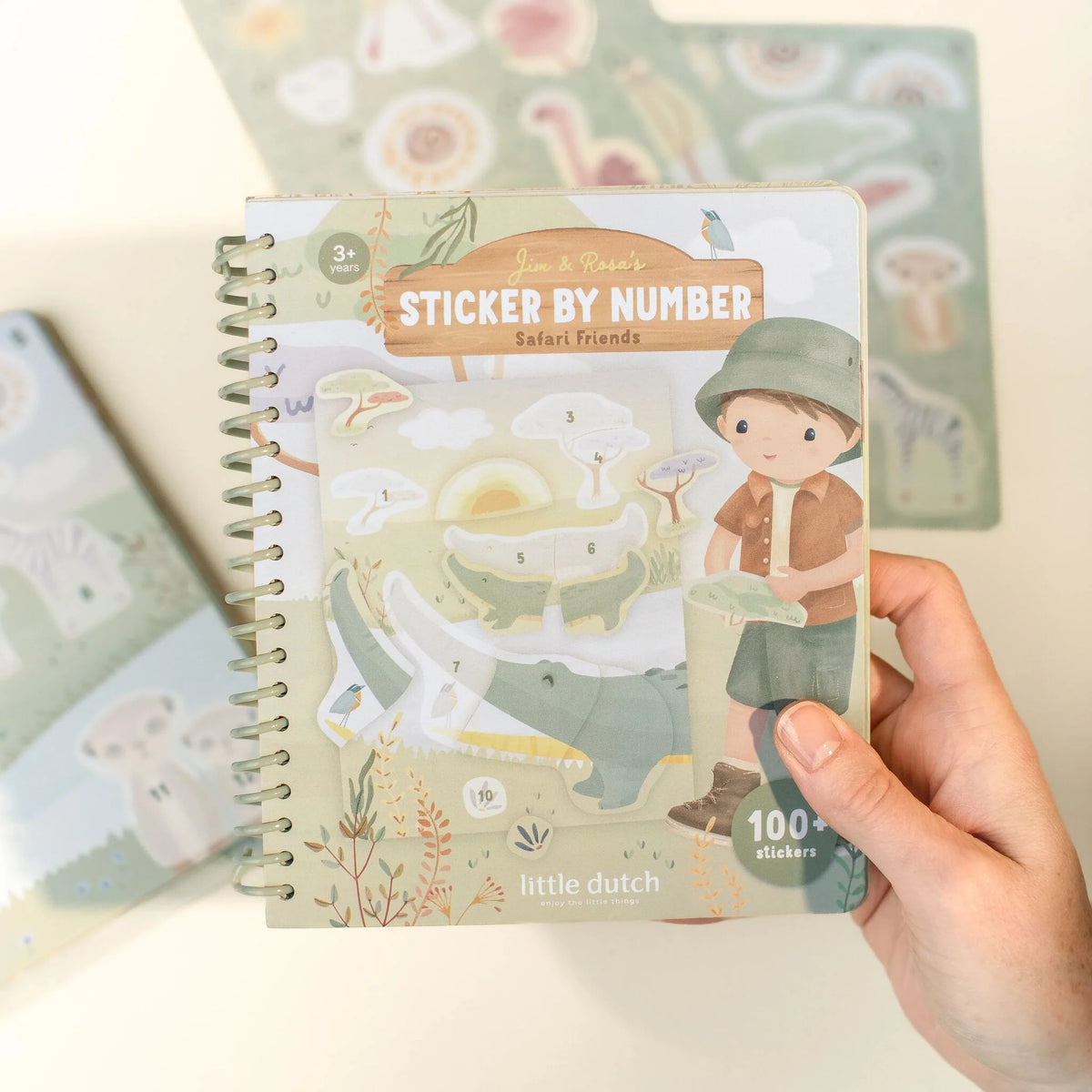 Libro adesivi Jim Safari Friends
