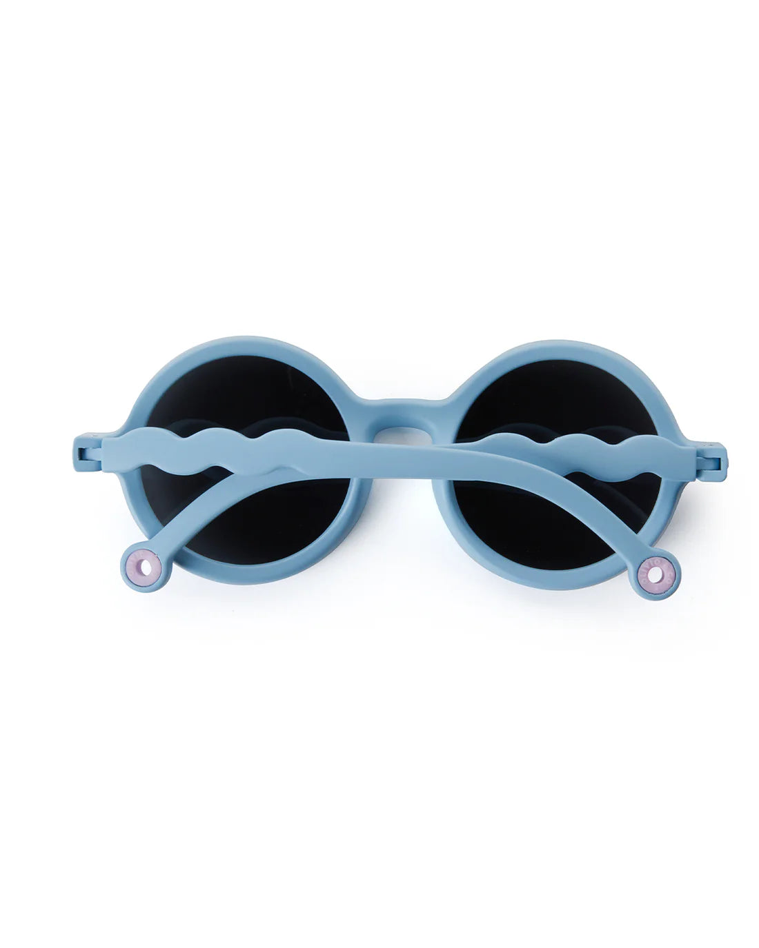 Occhiali da sole baby rotondi azzurri Reef Blue 0-12 mesi