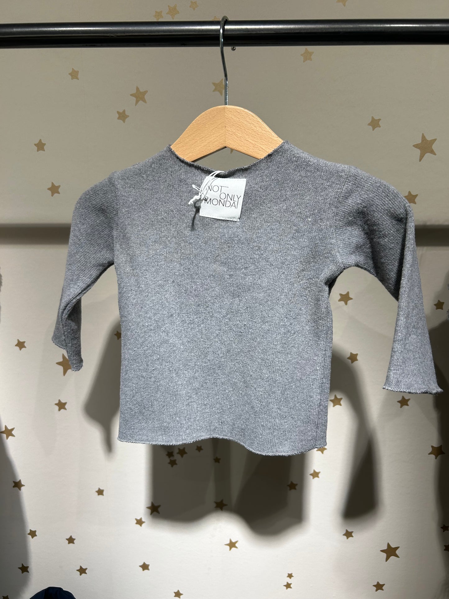 Maglietta Mammolo gillo grigio caldo cotone