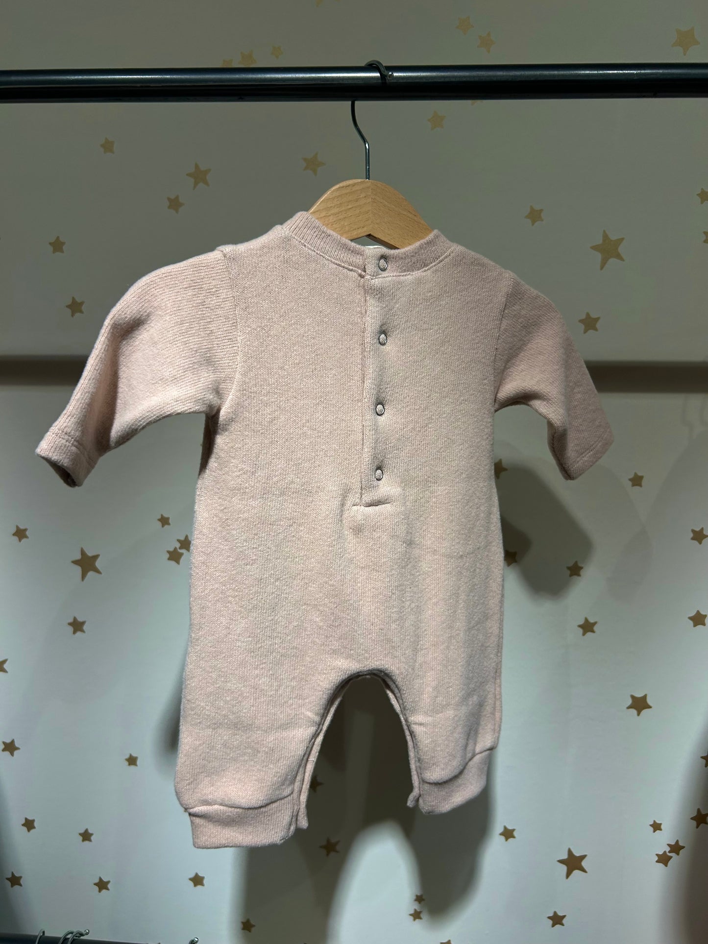 Tutina caldo cotone rosa confetto