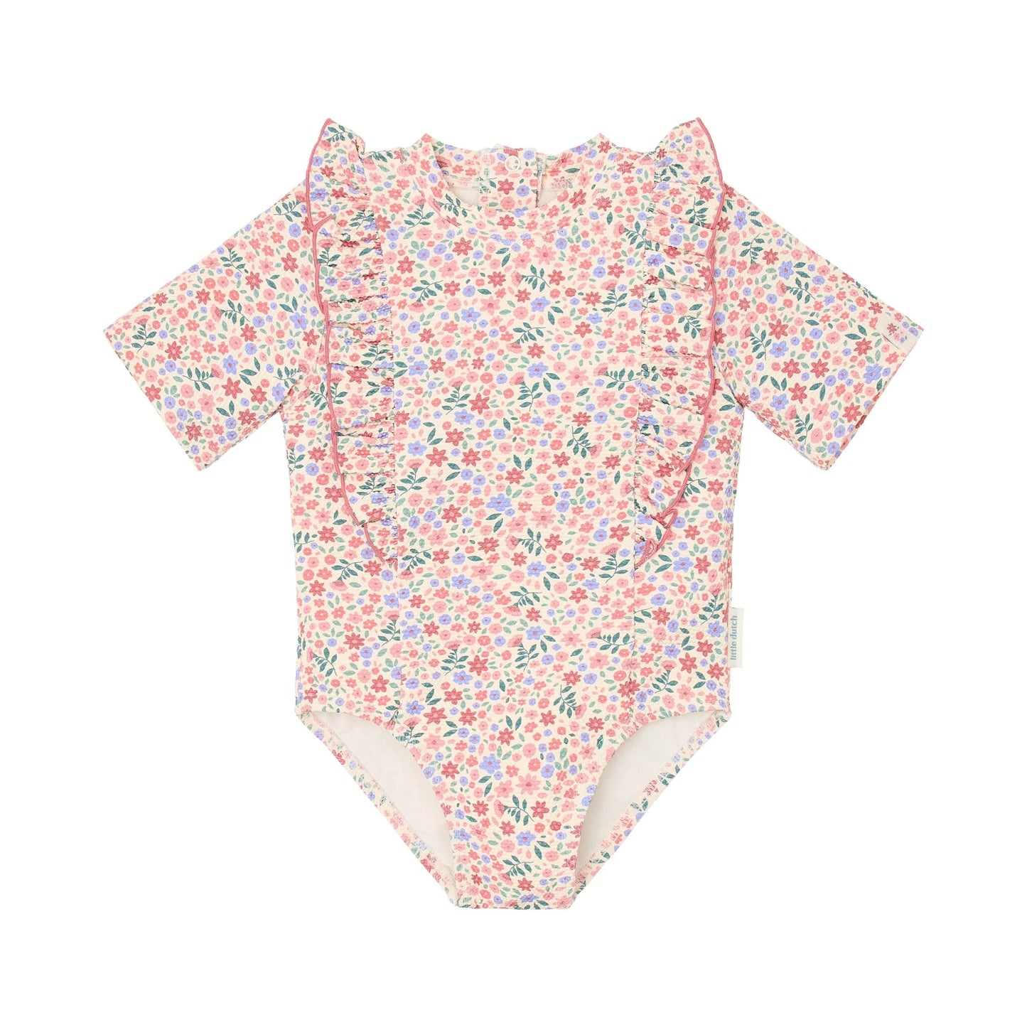 Costume da bagno maniche corte fiorato Dreamy Flowerfield