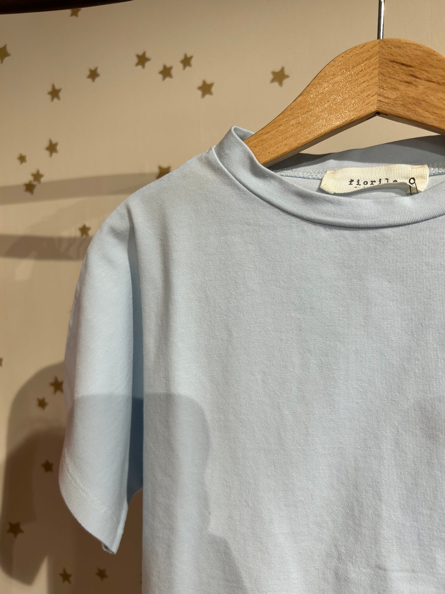 T-shirt azzurra Zucchero Filato