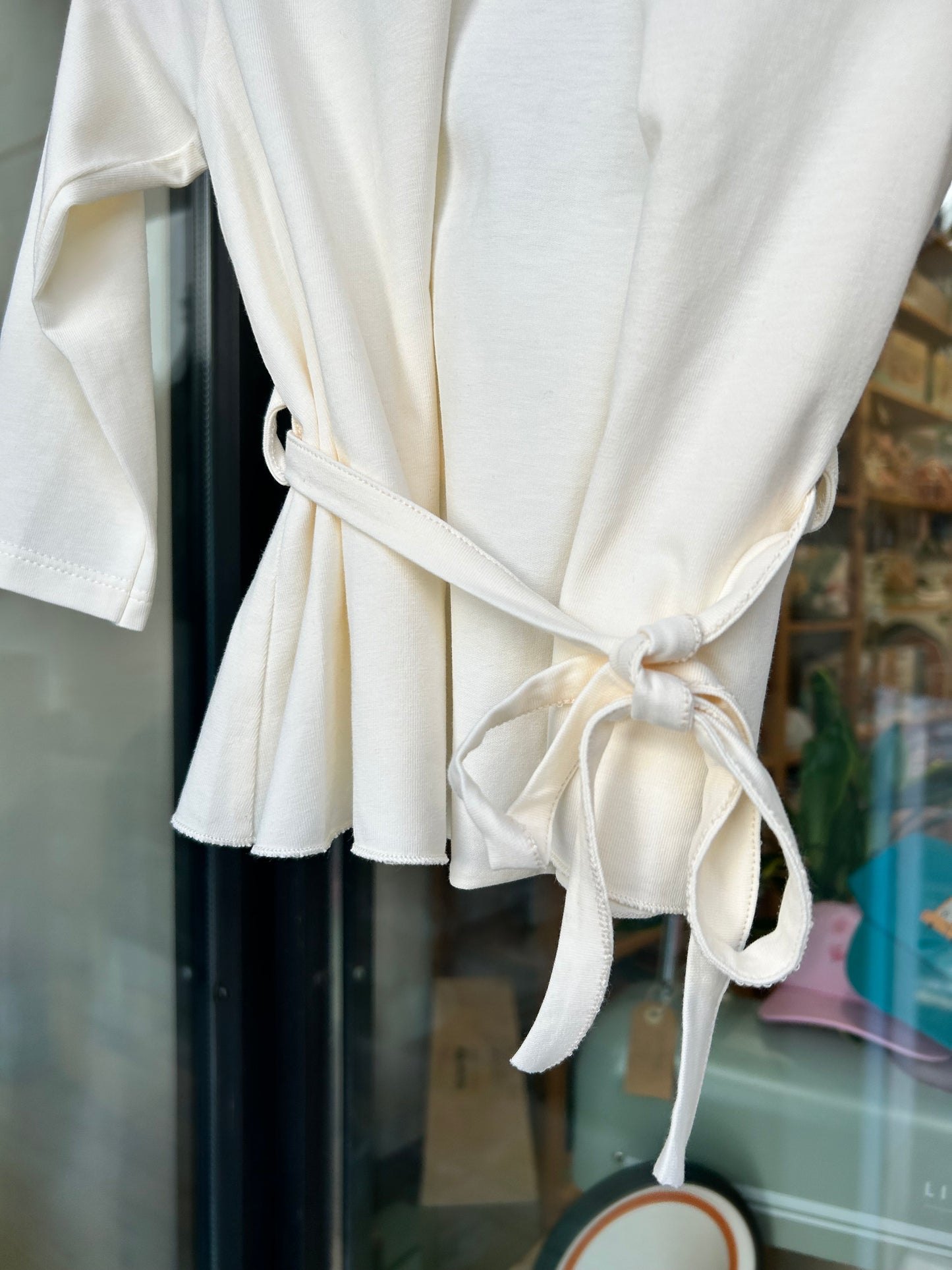 Moum Jersey Cardigan Ecru