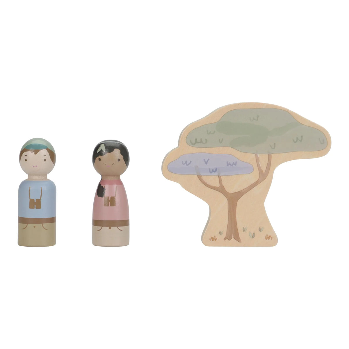 Macchina Safari con personaggi Safari Friends