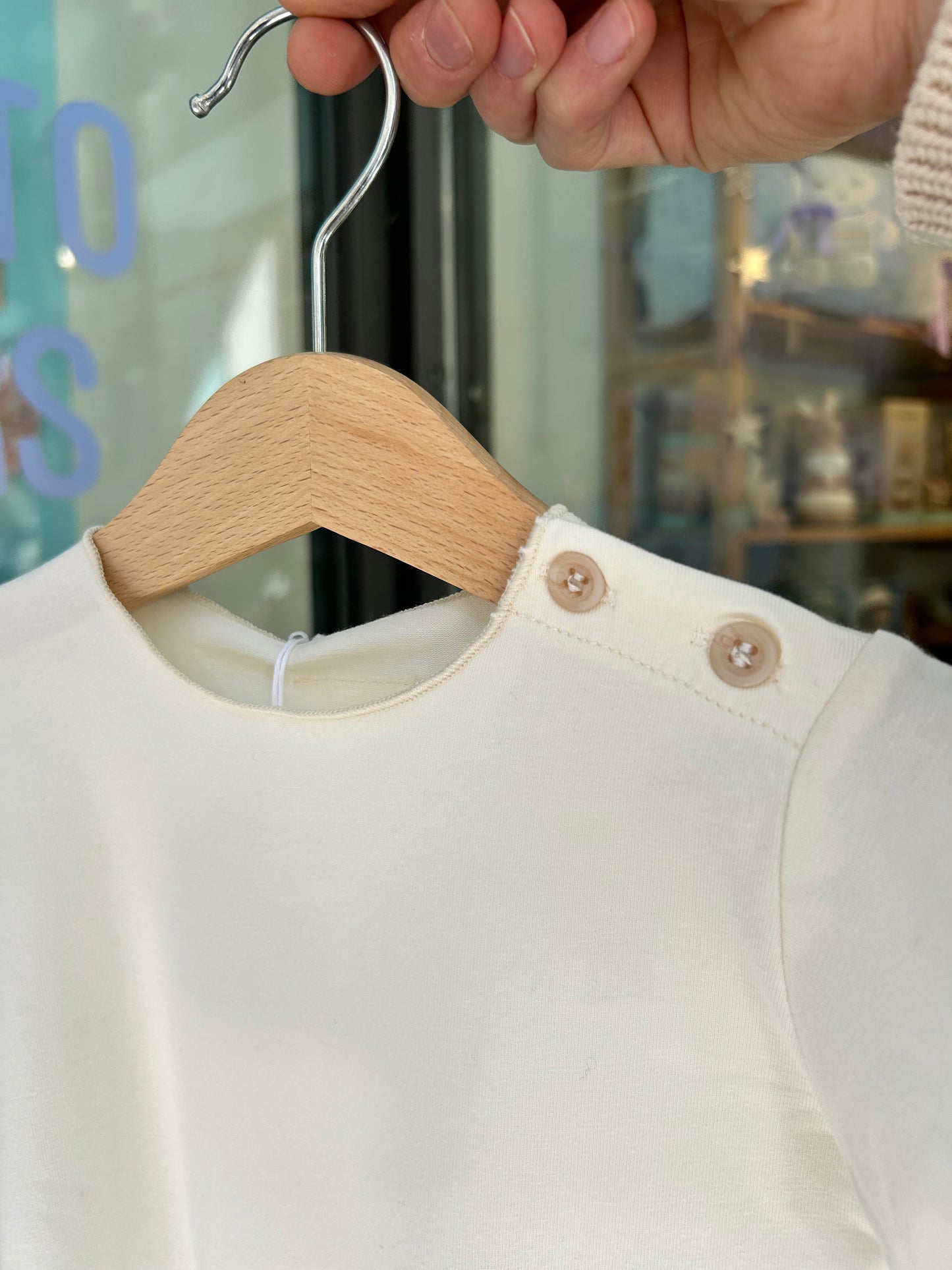 T-shirt Pirlo en jersey écru