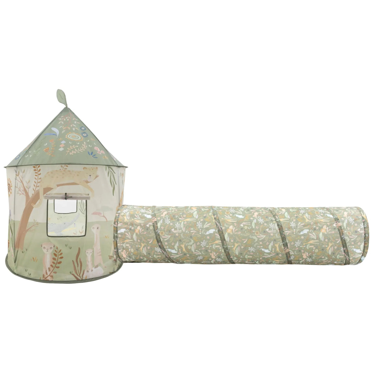 Tenda gioco con tunnel Safari Friends