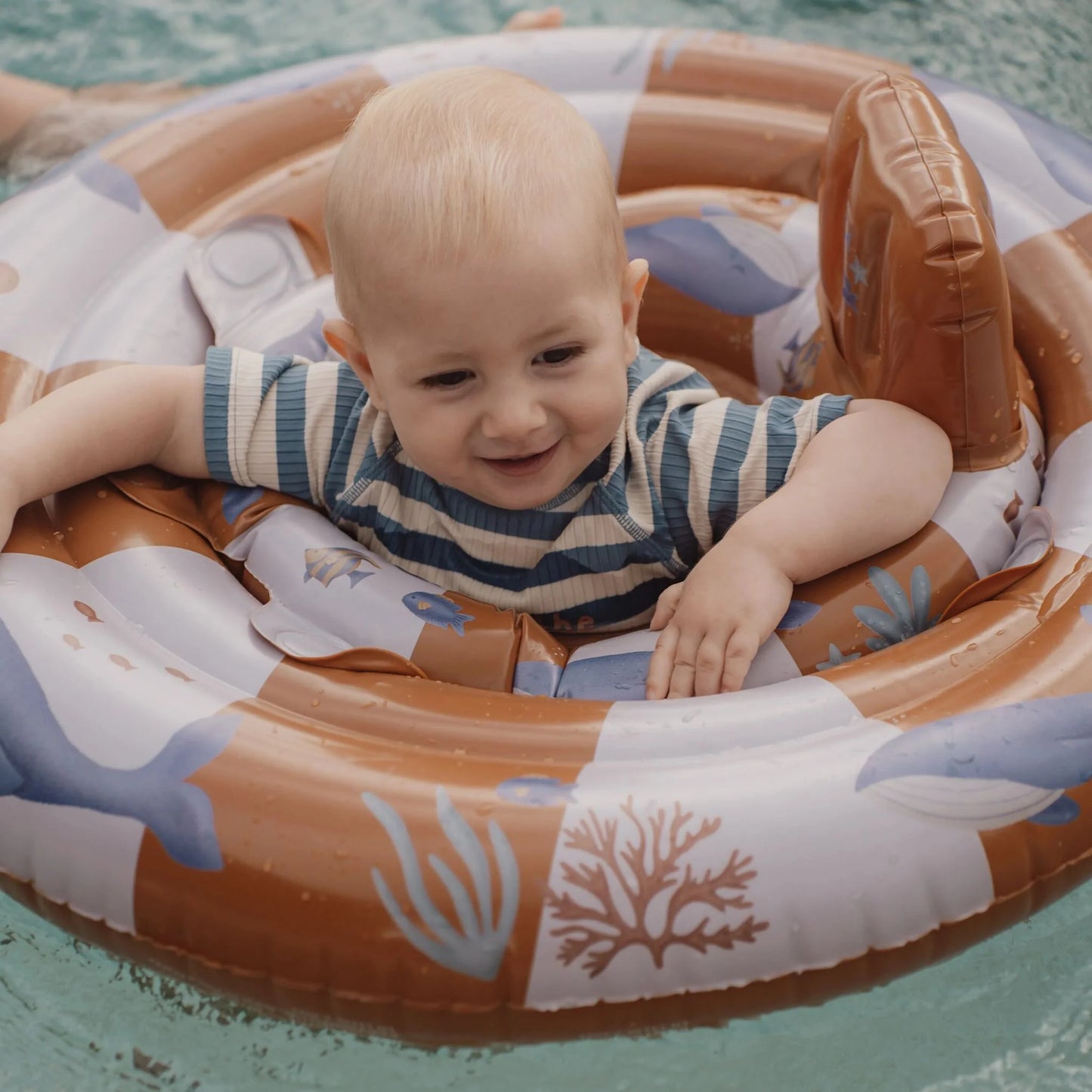 Ciambella gonfiabile baby Ocean World 67 cm