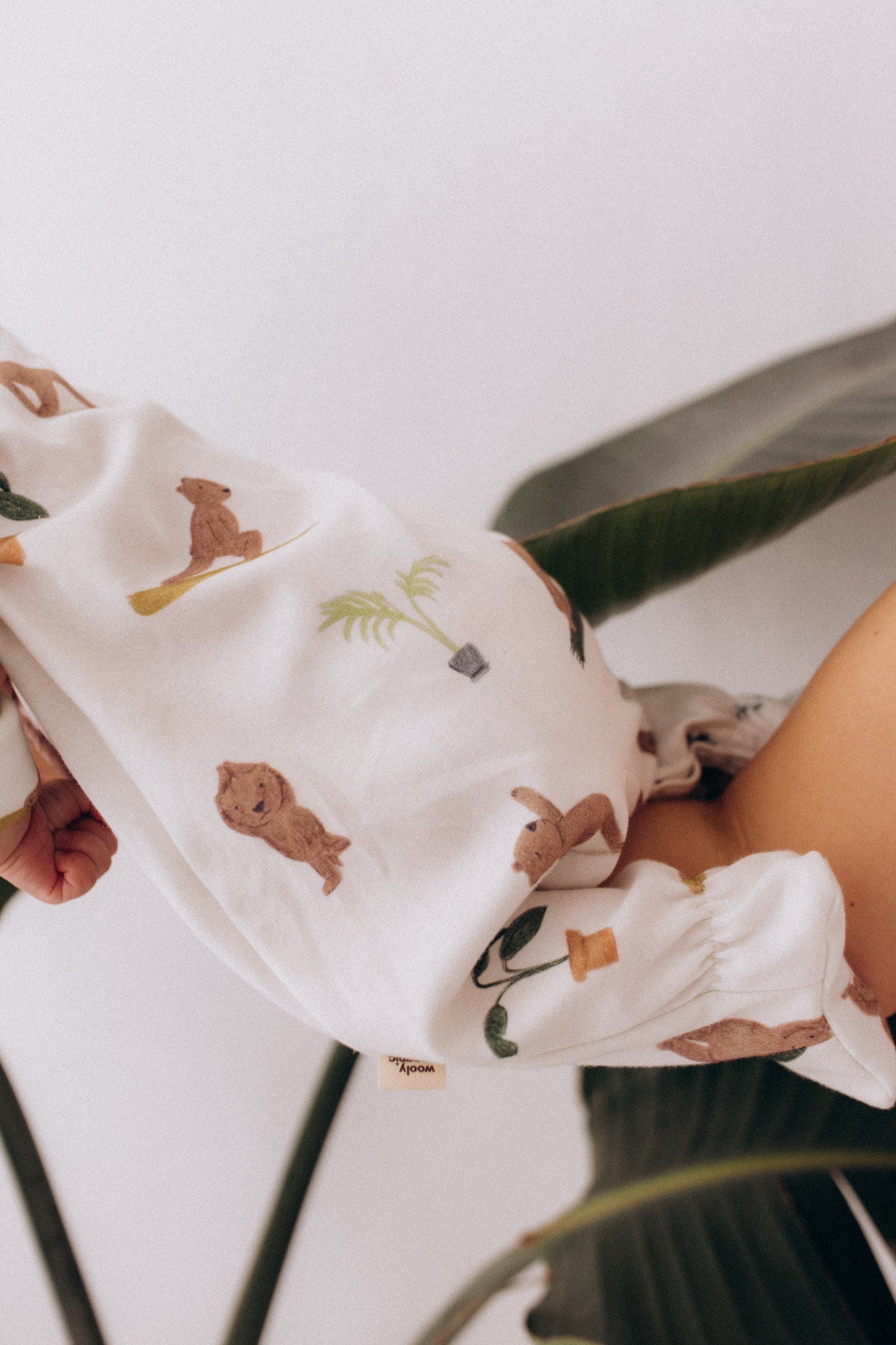 Tutina kimono orsetti yoga cotone BIO