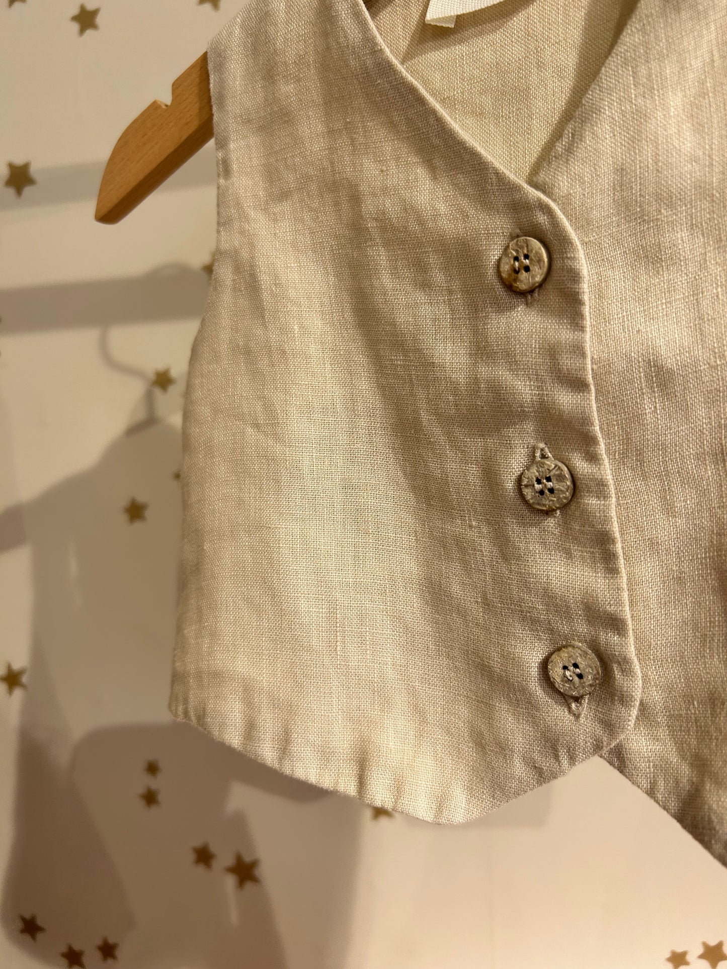 Gilet baby lino Luna
