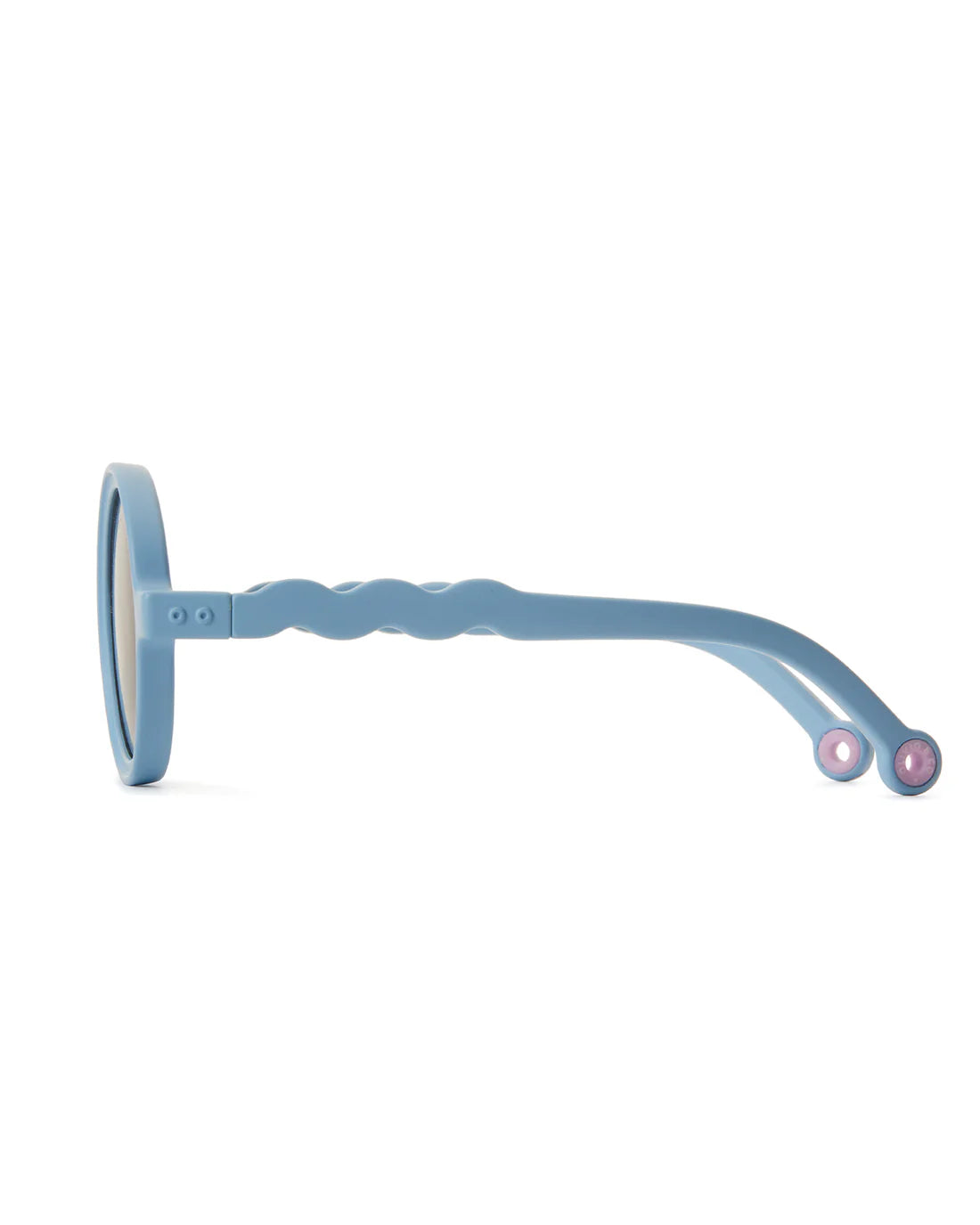 Occhiali da sole baby rotondi azzurri Reef Blue 0-12 mesi