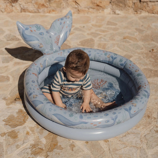 Piscina gonfiabile balena Ocean World 80 cm