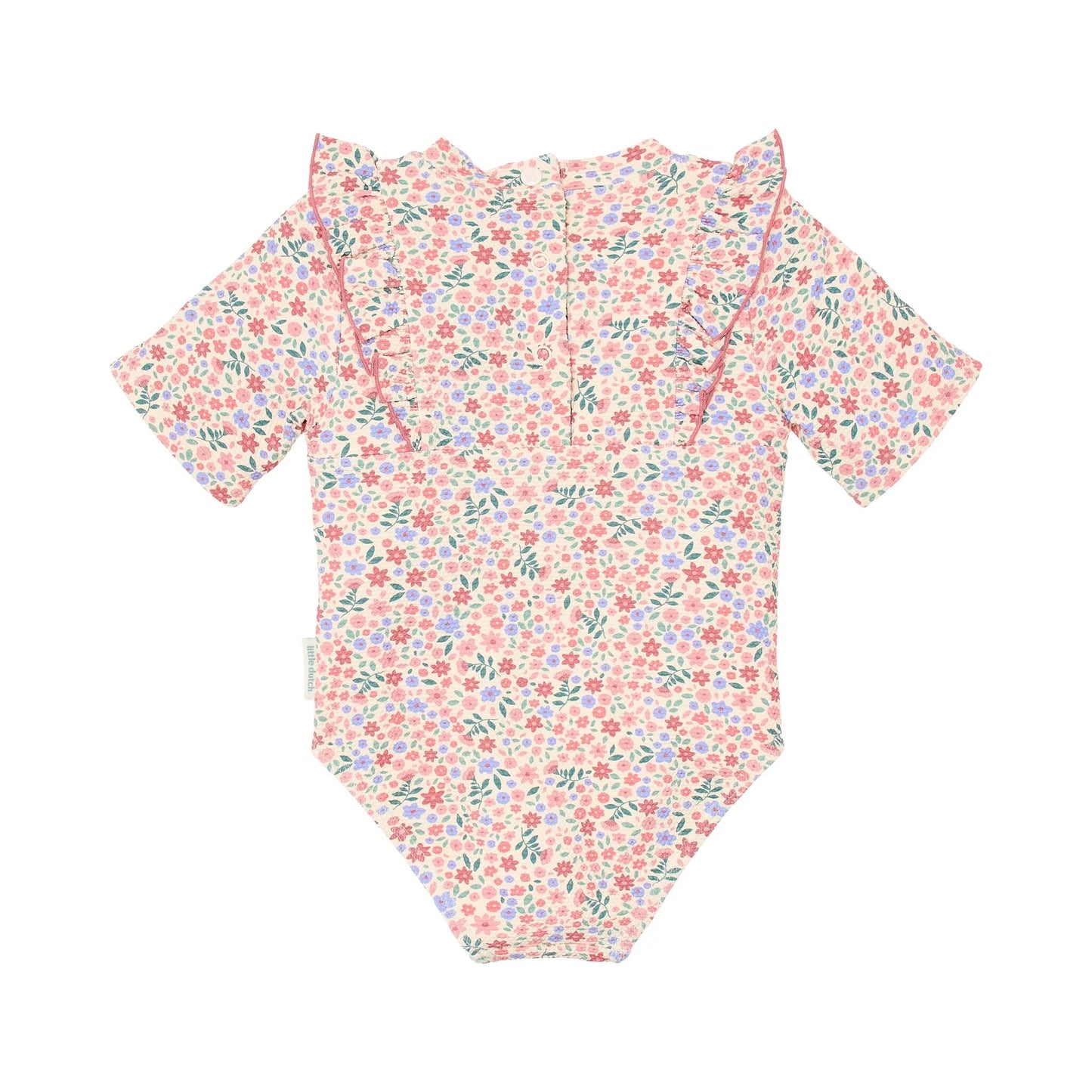 Costume da bagno maniche corte fiorato Dreamy Flowerfield
