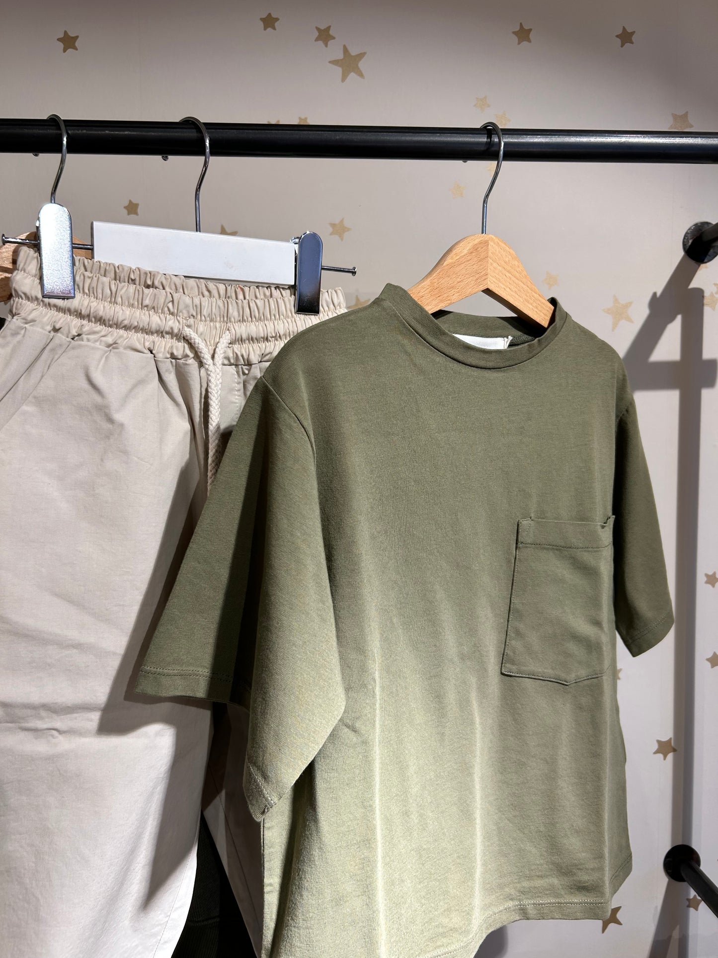 T-shirt verde Foresta