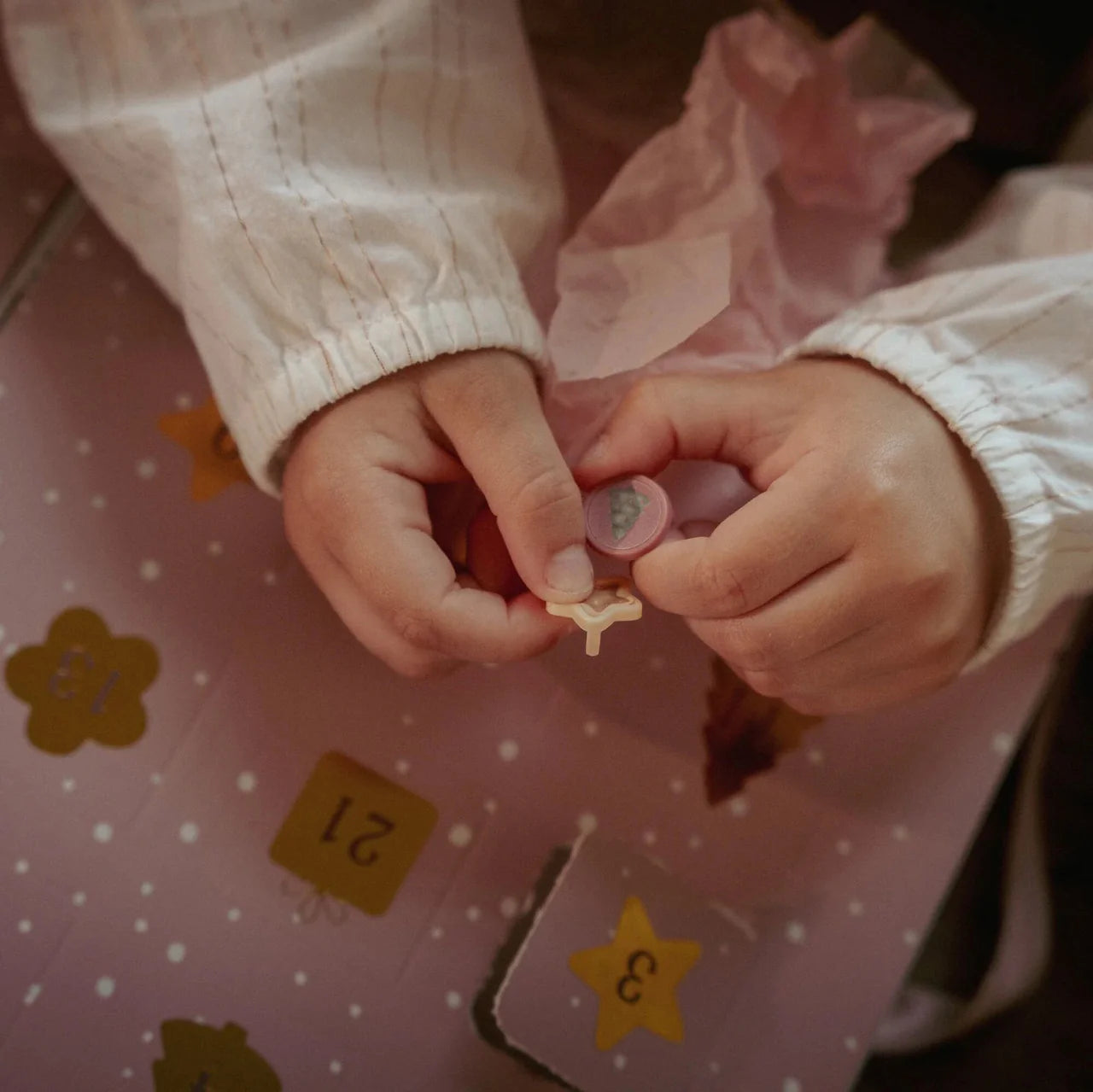 Calendario dell’avvento con braccialetti