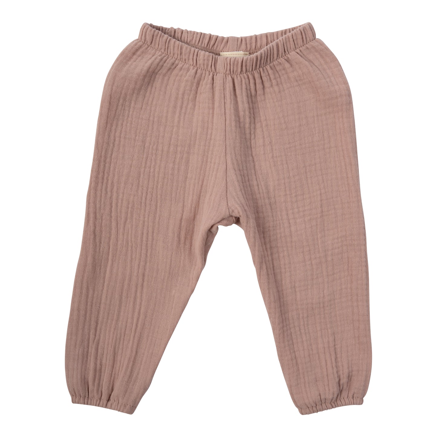 Completo kimono e pantalone in mussola rosa