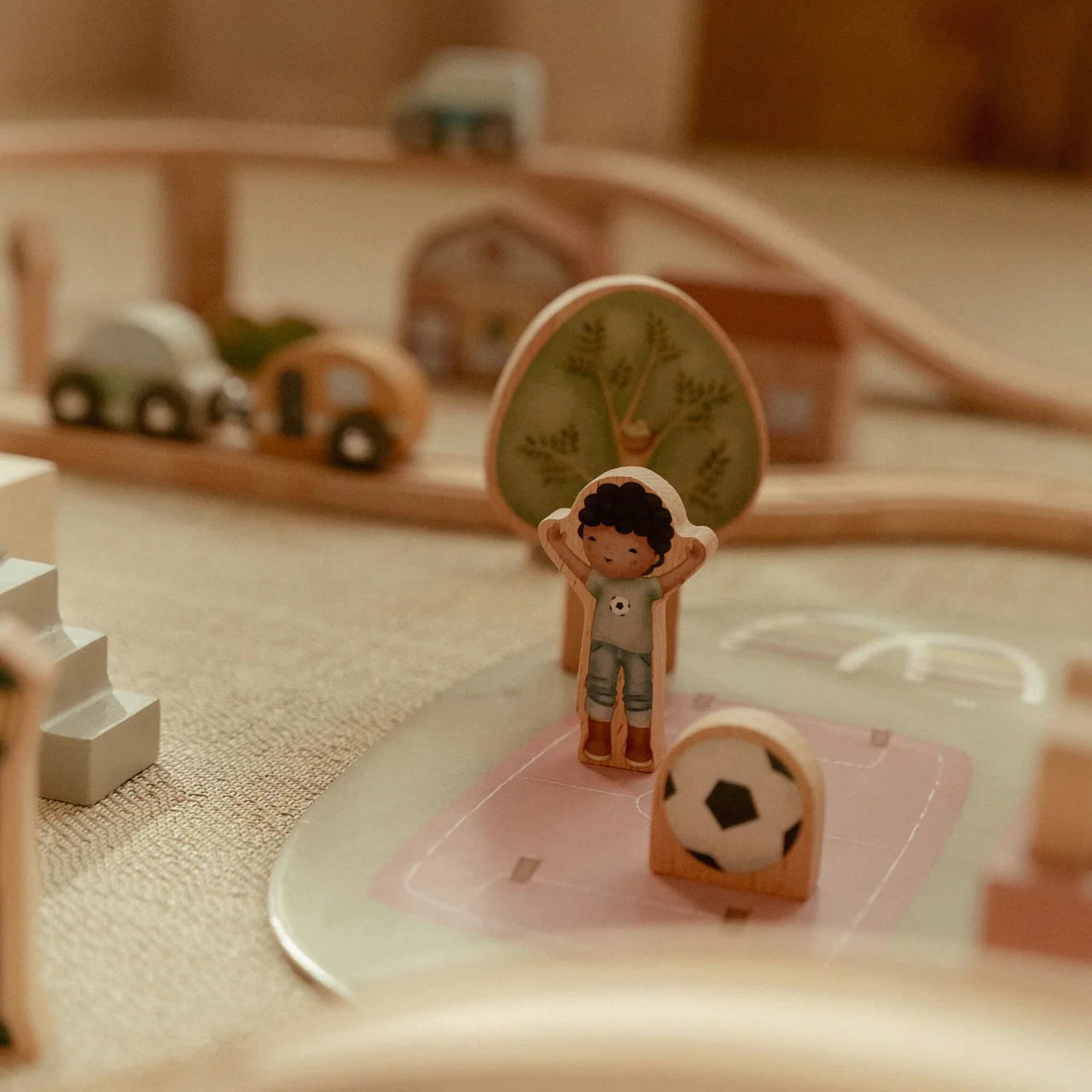 Treno in legno xl 114 pezzi