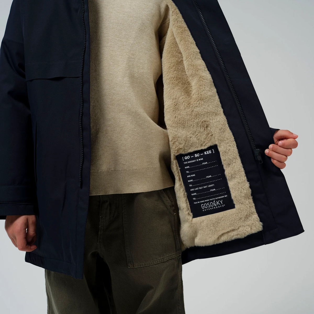 Veste bleue Desert Fox