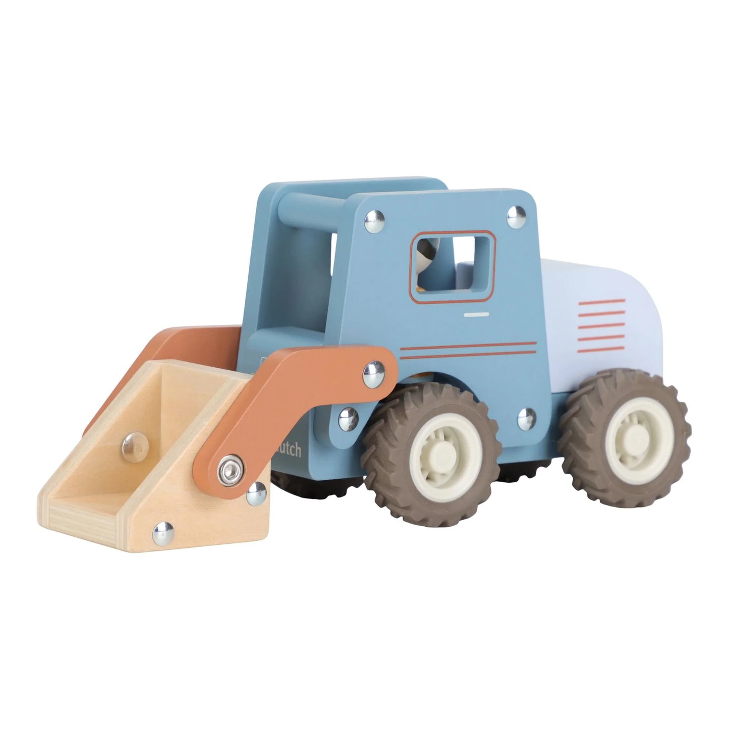 Bulldozer con personaggio