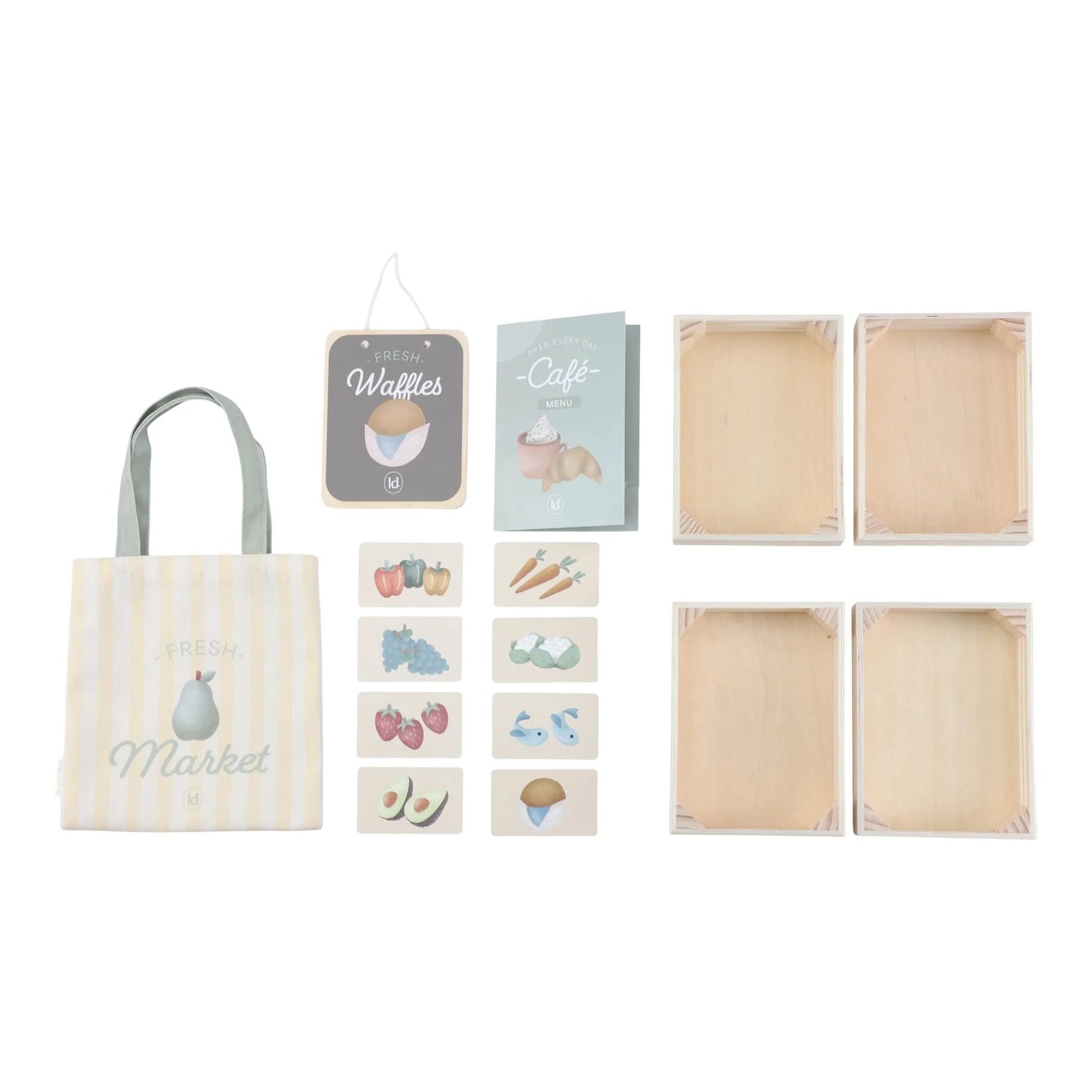 Banchetto del mercato verde