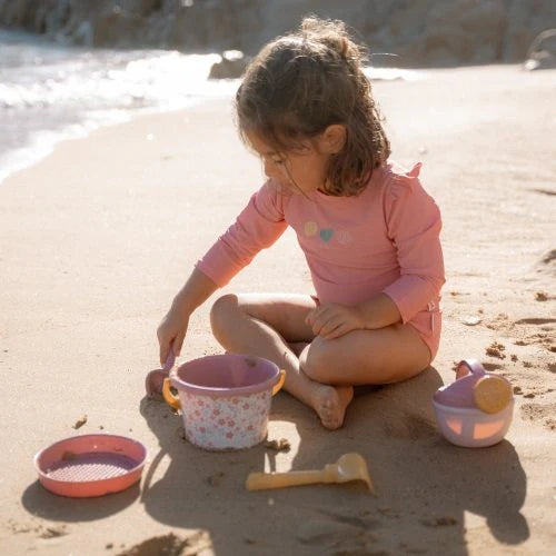 Set spiaggia Pink Flowers