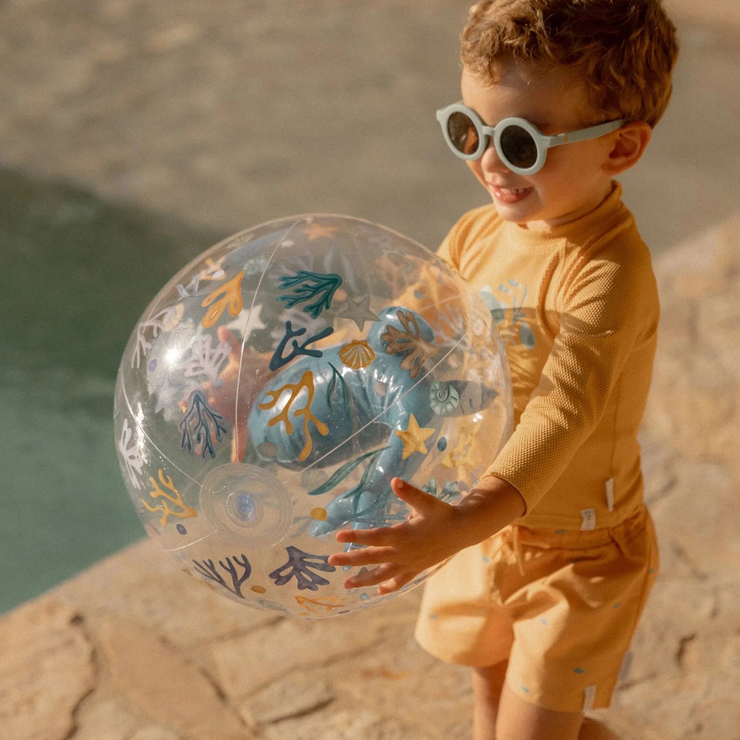 Costume da bagno ocra Seasashells Sunny Yeallow