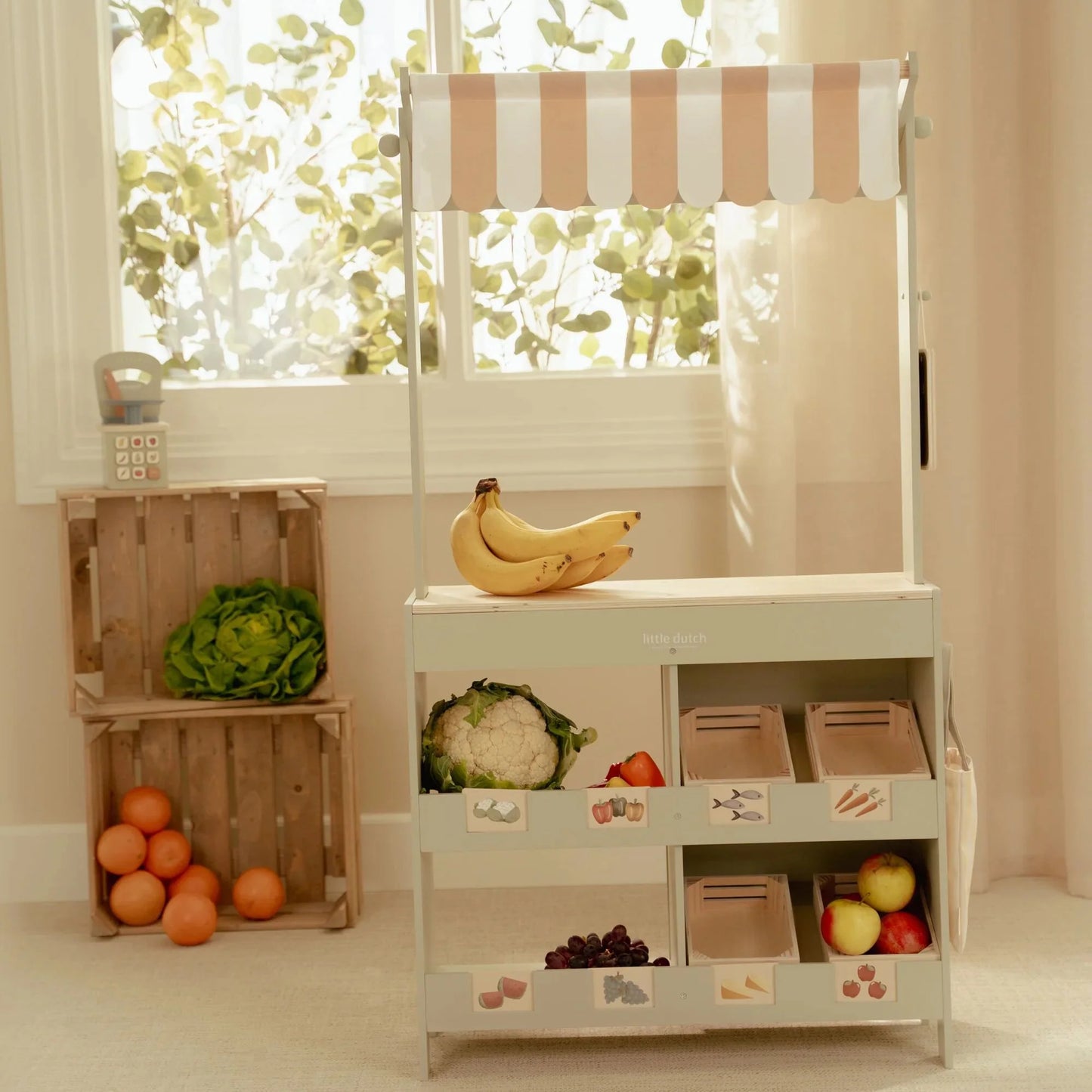 Banchetto del mercato verde