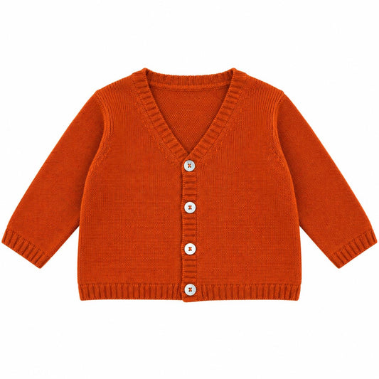 Cardigan baby zucca lana cashmere