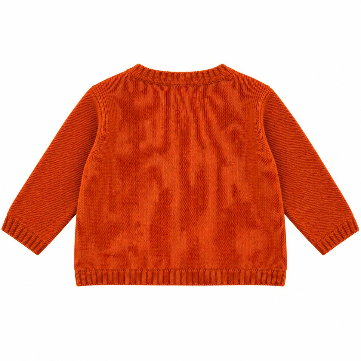 Cardigan zucca lana cashmere