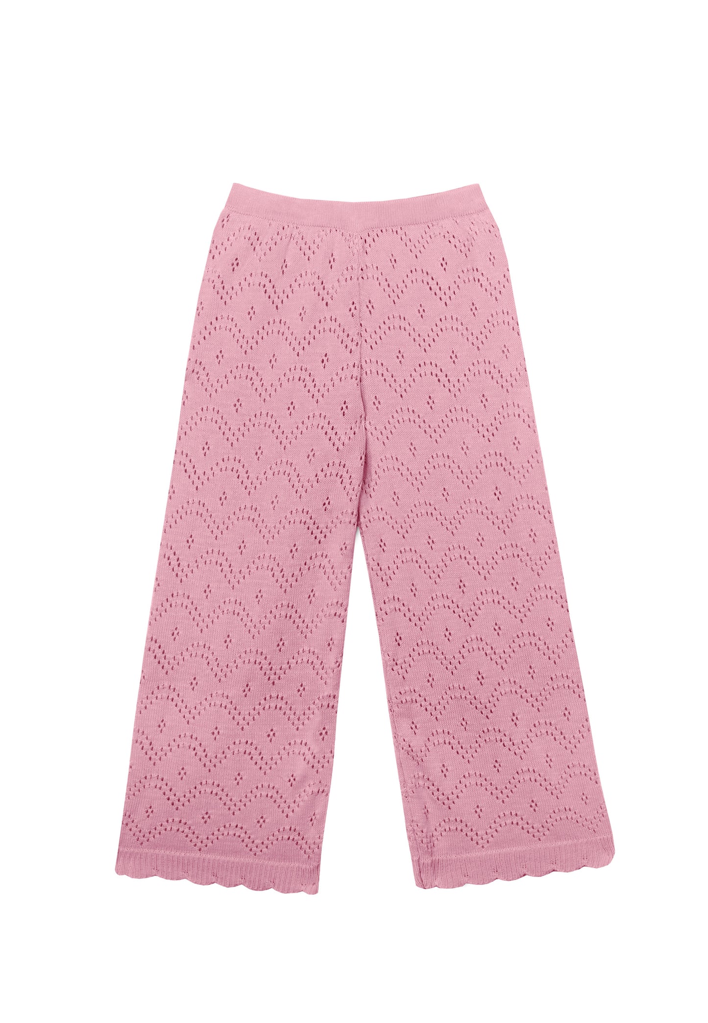 Pantalone in maglia rosa Gala