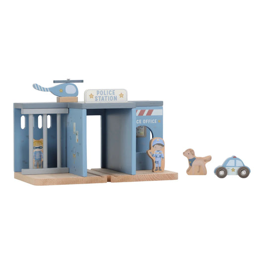 Stazione di polizia in legno