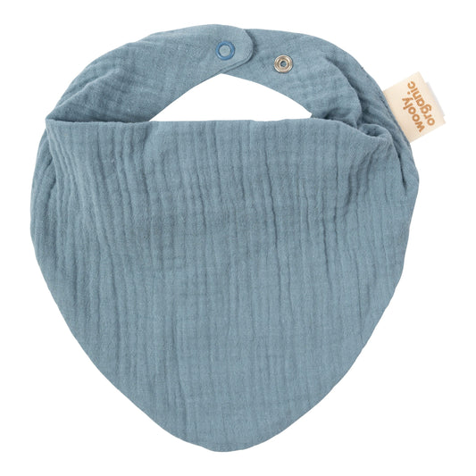 Bavaglia mussola azzurro