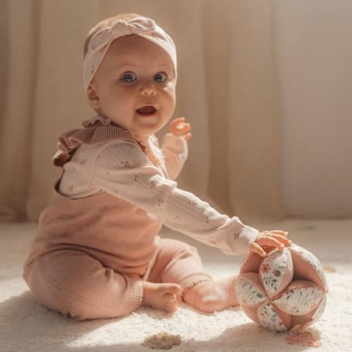 Pallina sensoriale neonato rosa Fairy Garden