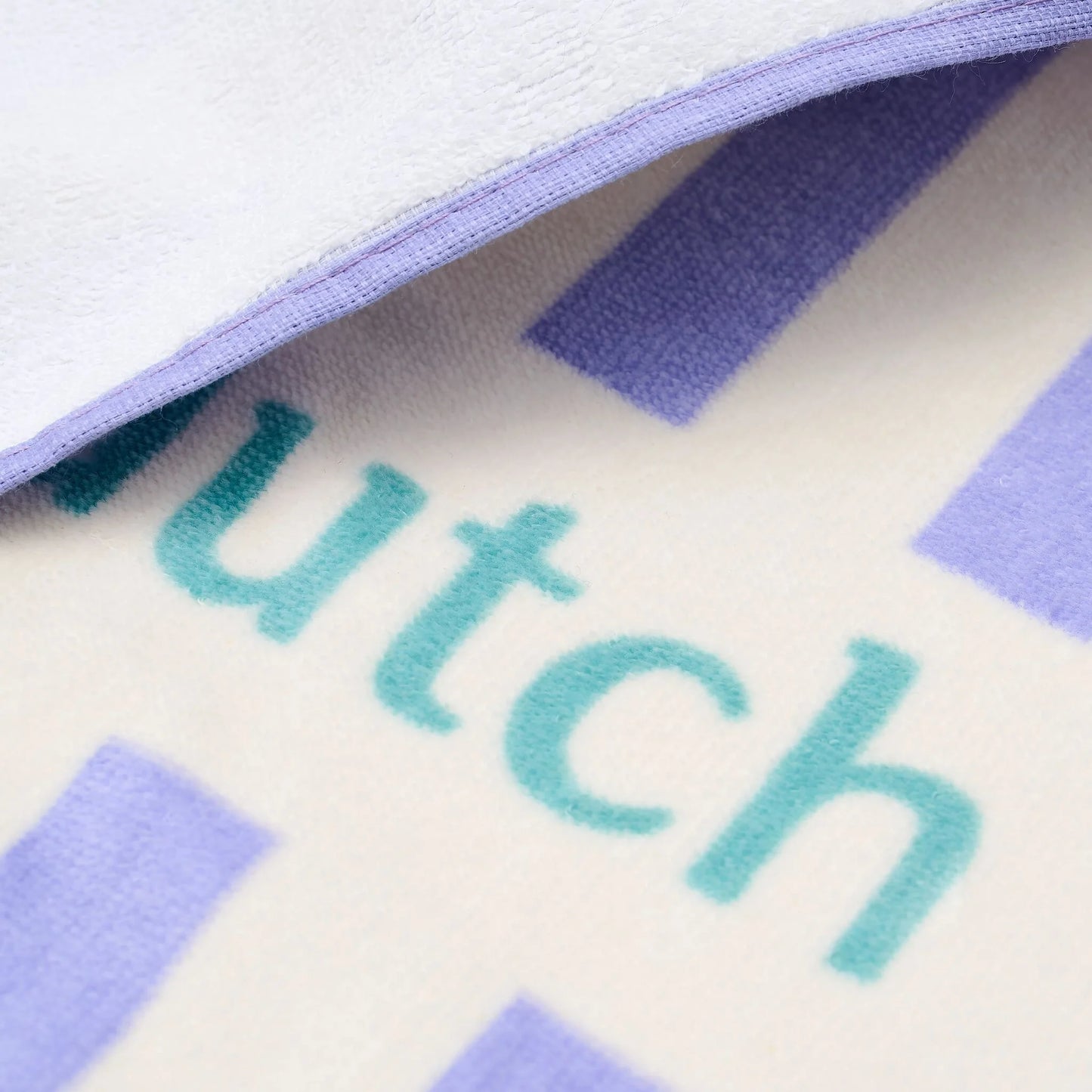 Telo mare fiori/riga viola Dreamy Purple Stripe