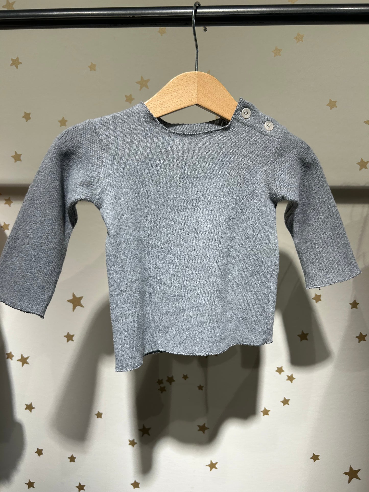 Maglietta Mammolo gillo grigio caldo cotone