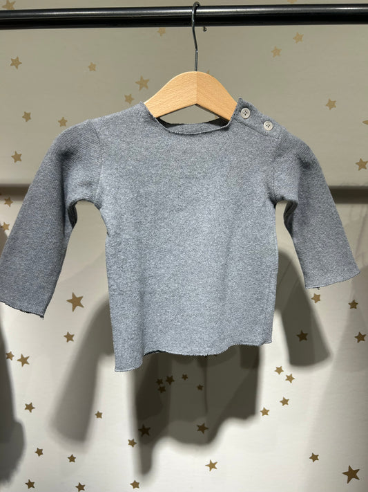 Maglietta Mammolo gillo grigio caldo cotone