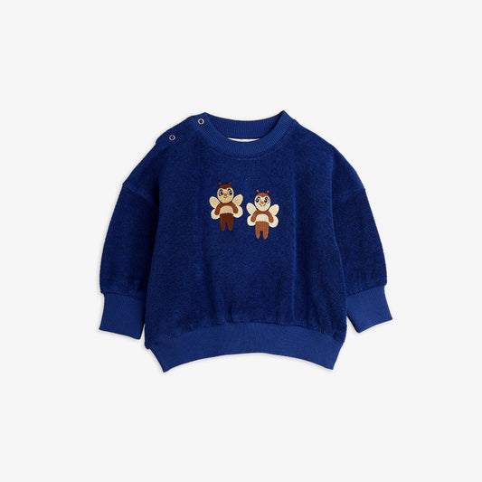 Felpa baby in spugna Bees