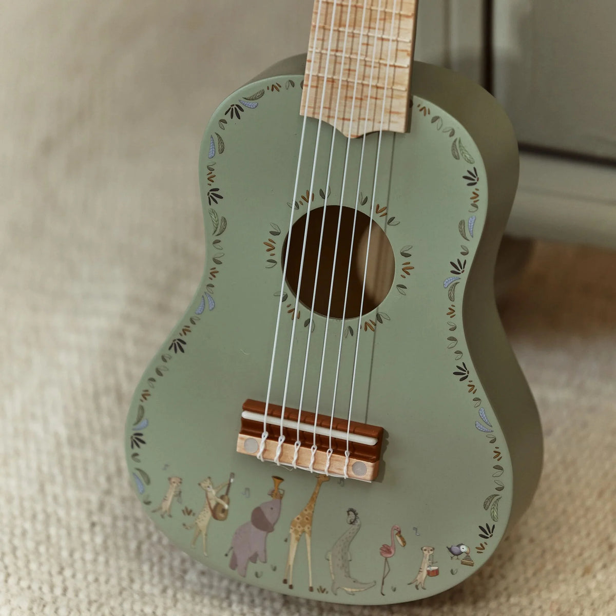 Chitarra verde Safari Friends